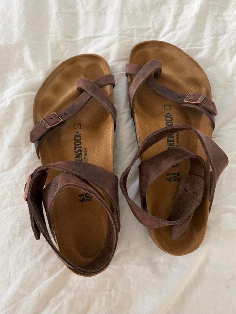 Birkenstock 41 100% Leather like new
